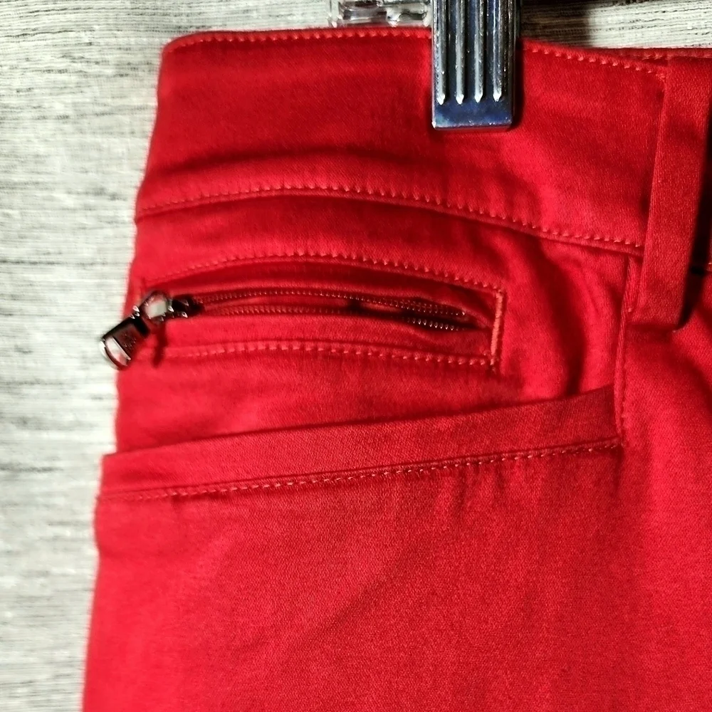 Lauren by Ralph Lauren Red Skinny Jeans size 10 - Picture 3 of 8